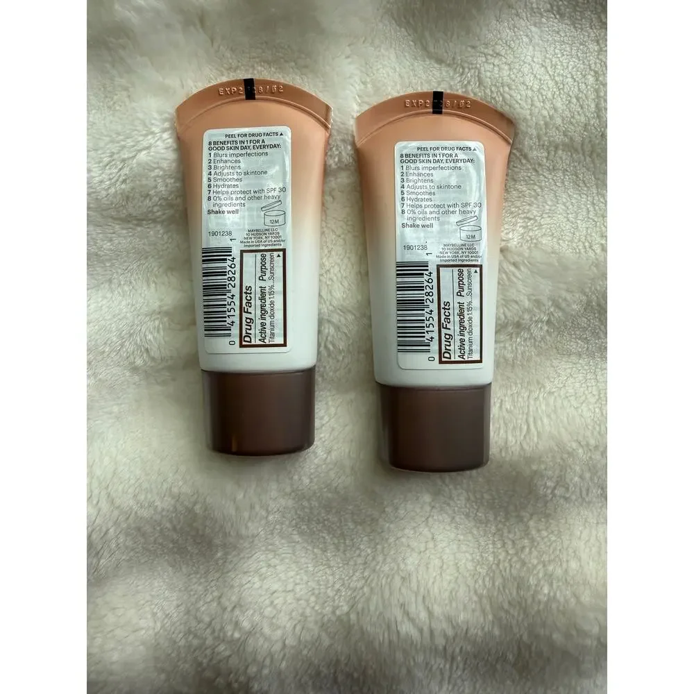 Maybelline Dream BB Fresh Skin Hydrating Beauty Balm – Shade 120 Medium – 2 Pack